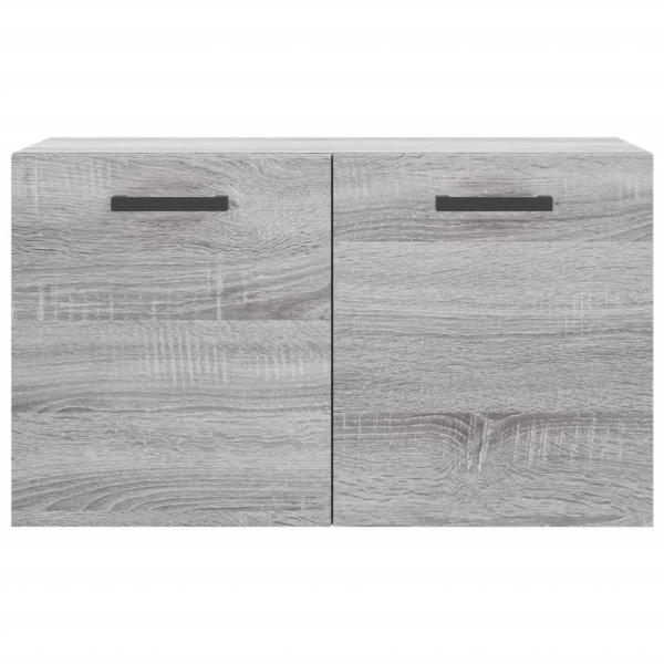 Wandschrank Grau Sonoma 60x36,5x35 cm Holzwerkstoff