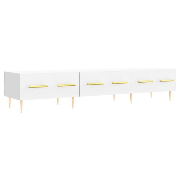 TV-Schrank Weiß 150x36x30 cm Holzwerkstoff