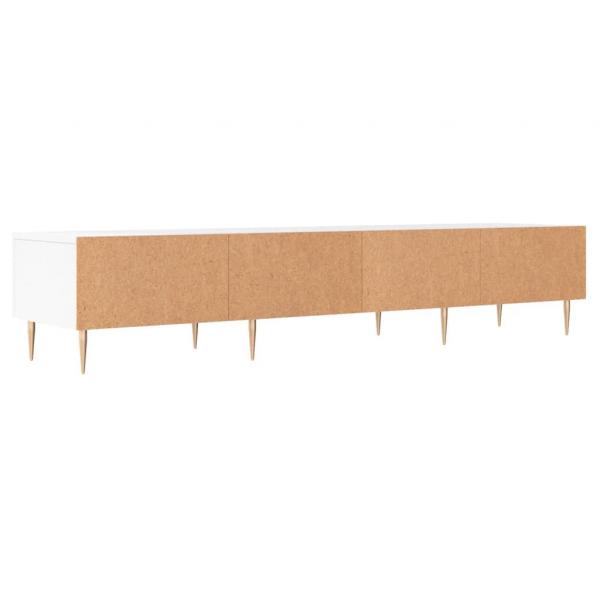 TV-Schrank Weiß 150x36x30 cm Holzwerkstoff