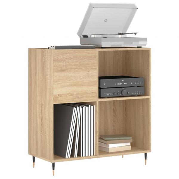 Plattenschrank Sonoma-Eiche 84,5x38x89 cm Holzwerkstoff