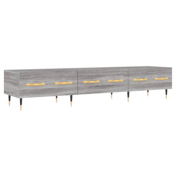 TV-Schrank Grau Sonoma 150x36x30 cm Holzwerkstoff