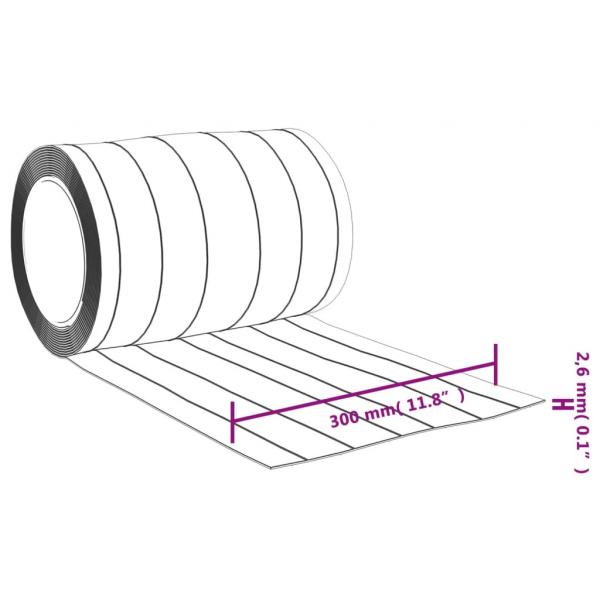 Türvorhang Transparent 300x2,6 mm 10 m PVC