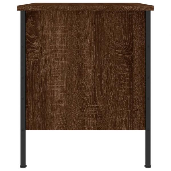 Nachttische 2 Stk. Braun Eichen-Optik 40x42x50 cm Holzwerkstoff