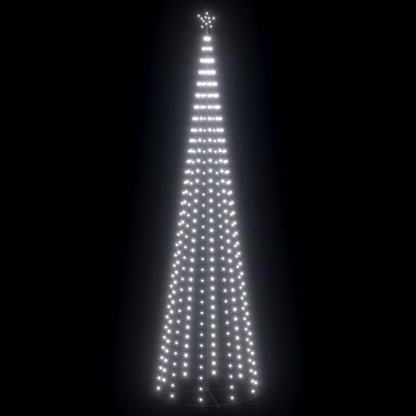 Weihnachtsbaum in Kegelform 752 LEDs Deko Kaltweiß 160x500 cm