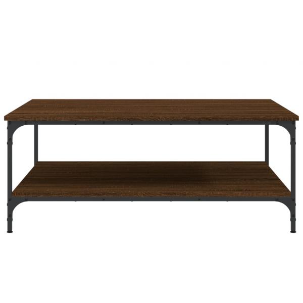 Couchtisch Braun Eichen-Optik 100x100x40 cm Holzwerkstoff