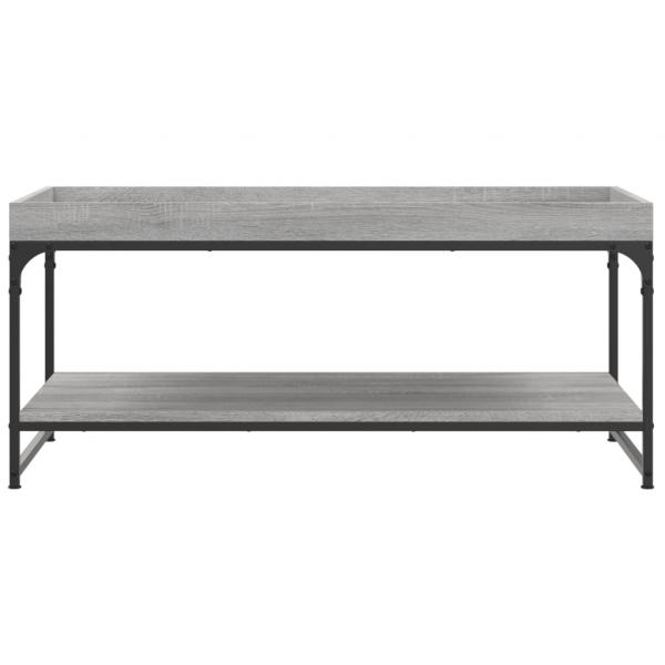 Couchtisch Grau Sonoma 100x49x45 cm Holzwerkstoff