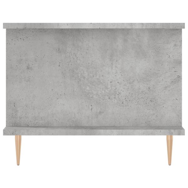 Couchtisch Betongrau 90x50x40 cm Holzwerkstoff