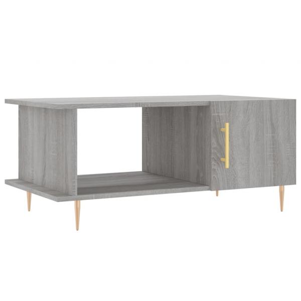 Couchtisch Grau Sonoma 90x50x40 cm Holzwerkstoff