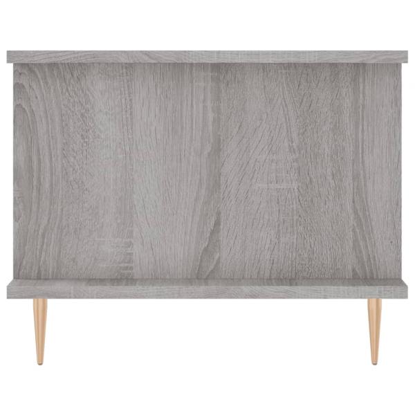 Couchtisch Grau Sonoma 90x50x40 cm Holzwerkstoff