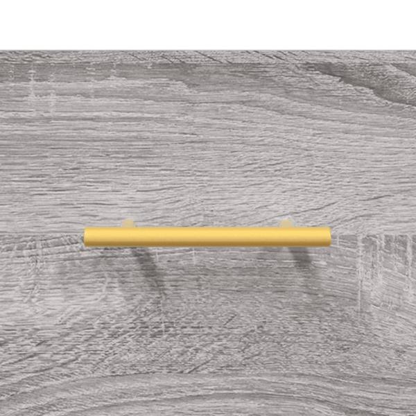 Couchtisch Grau Sonoma 102x50x40 cm Holzwerkstoff