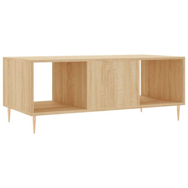 Couchtisch Sonoma-Eiche 102x50x40 cm Holzwerkstoff