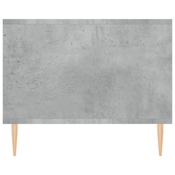 Couchtisch Betongrau 102x50x40 cm Holzwerkstoff