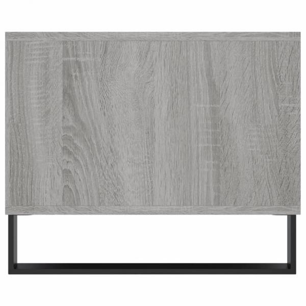 Couchtisch Grau Sonoma 102x50x40 cm Holzwerkstoff