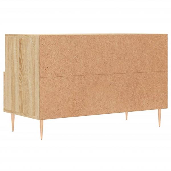 TV-Schrank Sonoma-Eiche 80x36x50 cm Holzwerkstoff