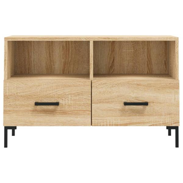 TV-Schrank Sonoma-Eiche 80x36x50 cm Holzwerkstoff