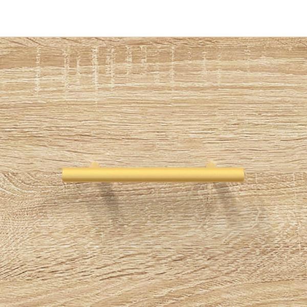 Schuhbank Sonoma-Eiche 102x35x55 cm Holzwerkstoff