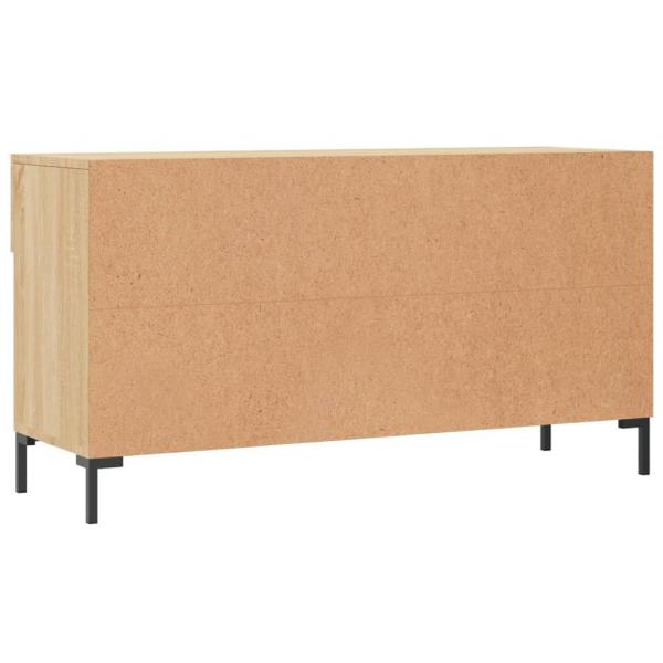 Schuhbank Sonoma-Eiche 102x35x55 cm Holzwerkstoff