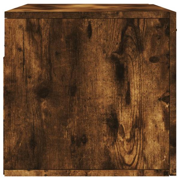 Wandschrank Räuchereiche 80x36,5x35 cm Holzwerkstoff