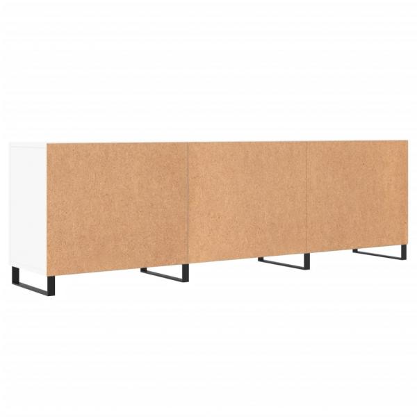 TV-Schrank Weiß 150x30x50 cm Holzwerkstoff