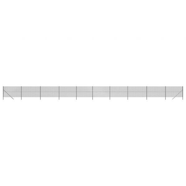 Maschendrahtzaun Anthrazit 1,8x25 m