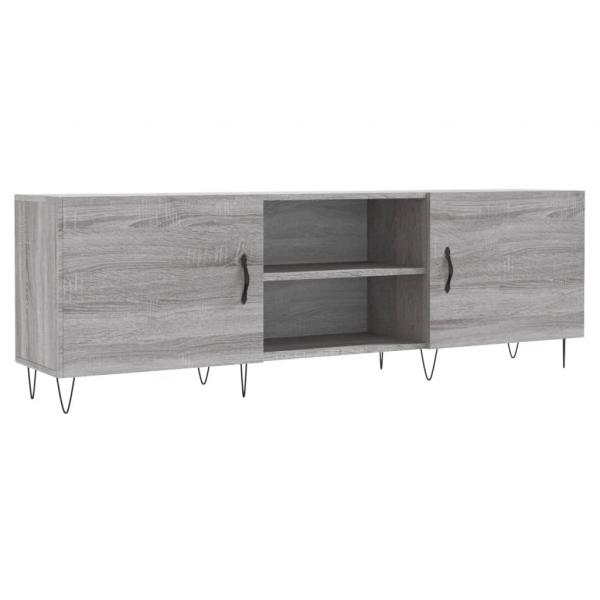 TV-Schrank Grau Sonoma 150x30x50 cm Holzwerkstoff