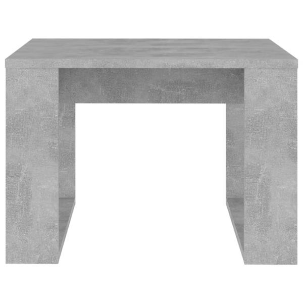 Beistelltisch Betongrau 50x50x35 cm Holzwerkstoff