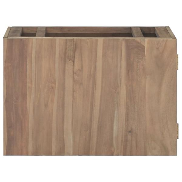 Wand-Badschrank 60x39x40 cm Massivholz Teak