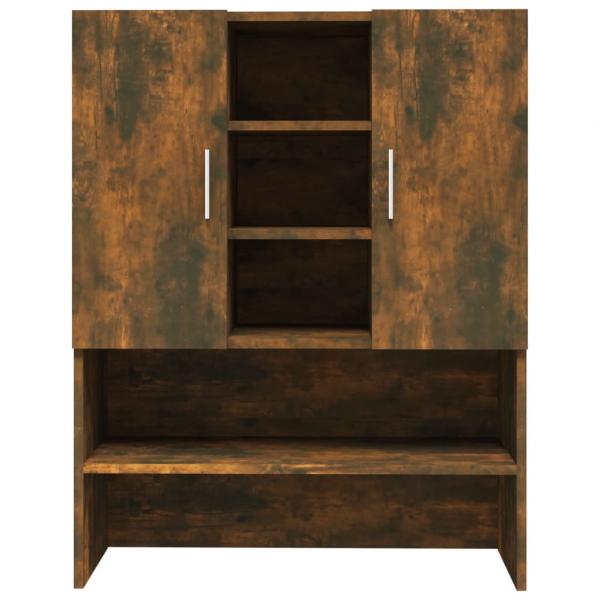 Waschmaschinenschrank Räuchereiche 70,5x25,5x90 cm