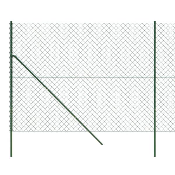 Maschendrahtzaun Grün 1,4x10 m