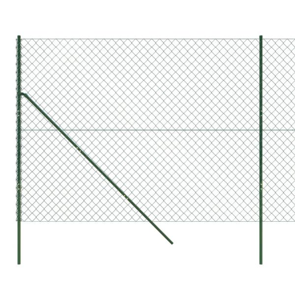 Maschendrahtzaun Grün 1,8x25 m