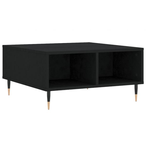 Couchtisch Schwarz 60x60x30 cm Holzwerkstoff