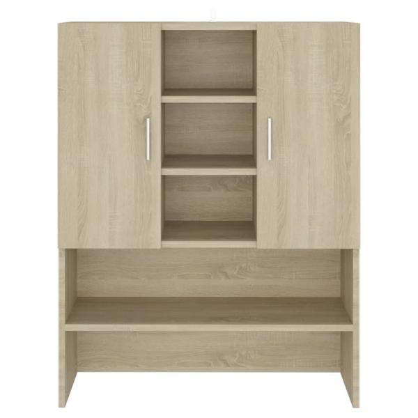 Waschmaschinenschrank Sonoma-Eiche 70,5x25,5x90 cm