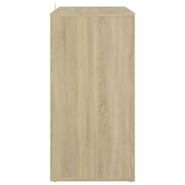 Schuhschrank Sonoma-Eiche 60x35x70 cm Holzwerkstoff