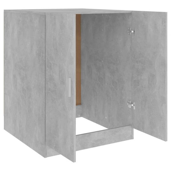 Waschmaschinenschrank Betongrau 71x71,5x91,5 cm