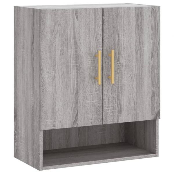 Wandschrank Grau Sonoma 60x31x70 cm Holzwerkstoff