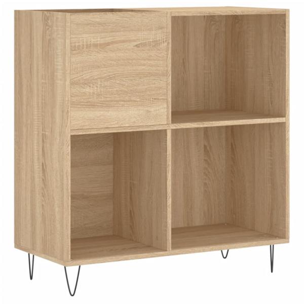 Plattenschrank Sonoma-Eiche 84,5x38x89 cm Holzwerkstoff