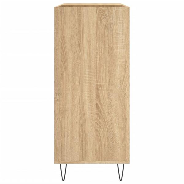 Plattenschrank Sonoma-Eiche 84,5x38x89 cm Holzwerkstoff