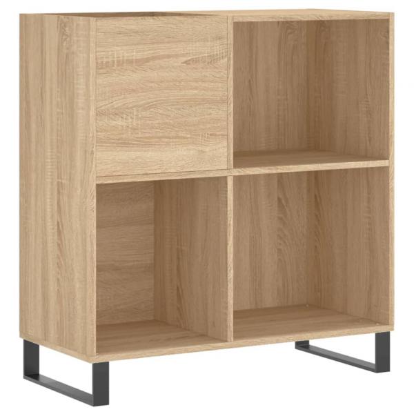 Plattenschrank Sonoma-Eiche 84,5x38x89 cm Holzwerkstoff