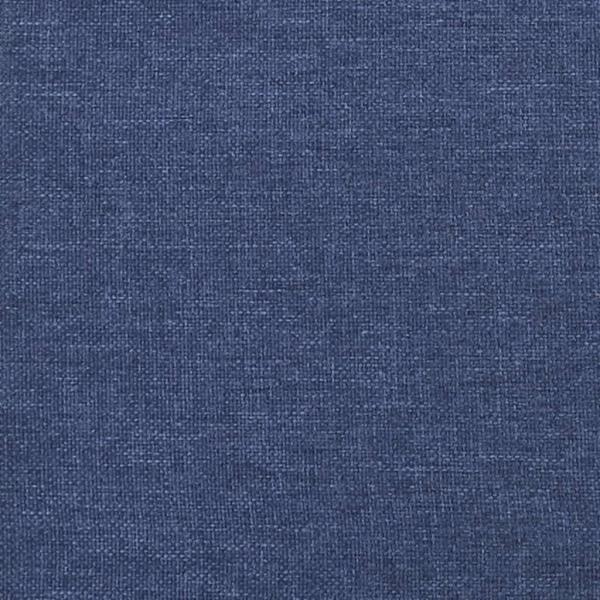 Taschenfederkernmatratze Blau 90x200x20 cm Stoff