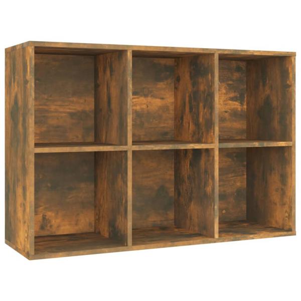 Bücherregal/Sideboard Räuchereiche 66x30x98 cm Holzwerkstoff