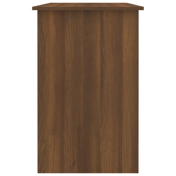 Schreibtisch Braun Eichen-Optik 100x50x76 cm Holzwerkstoff