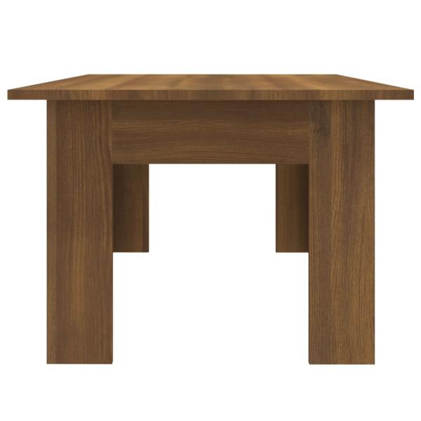 Couchtisch Braun Eichen-Optik 100x60x42 cm Holzwerkstoff