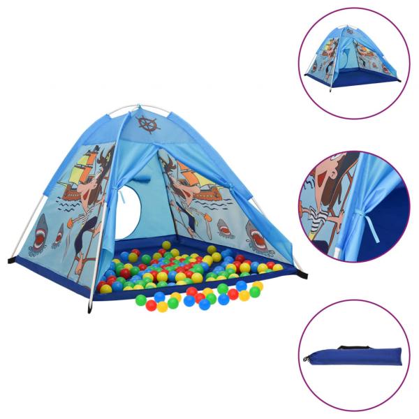 ARDEBO.de - Spielzelt für Kinder Blau 120x120x90 cm