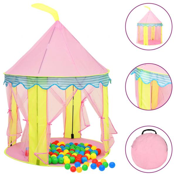 ARDEBO.de - Spielzelt für Kinder Rosa 100x100x127 cm