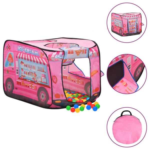 ARDEBO.de - Spielzelt für Kinder Rosa 70x112x70 cm