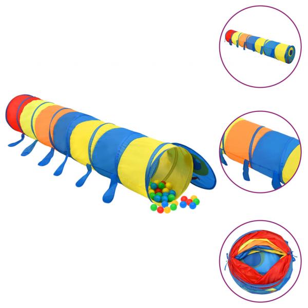 ARDEBO.de - Spieltunnel für Kinder Mehrfarbig 245 cm Polyester