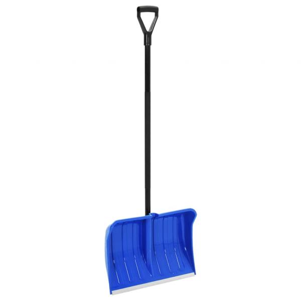 ARDEBO.de - Schneeschaufel Blau 147 cm Metall