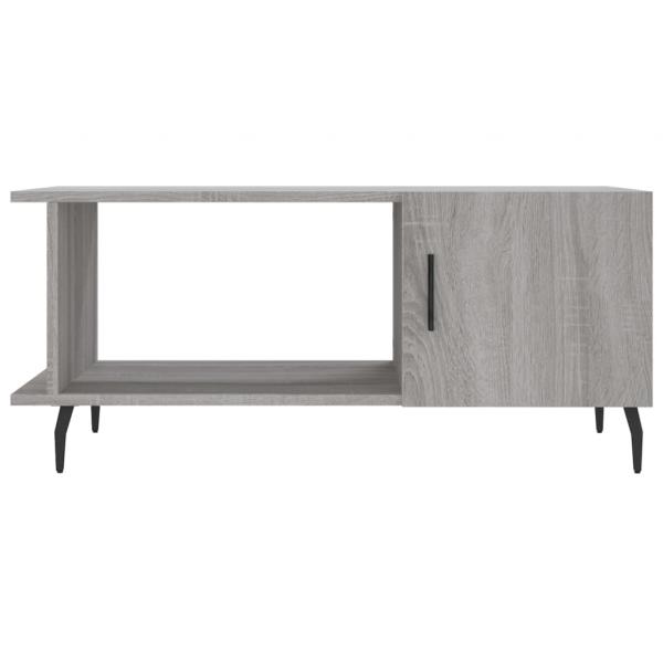 Couchtisch Grau Sonoma 90x50x40 cm Holzwerkstoff