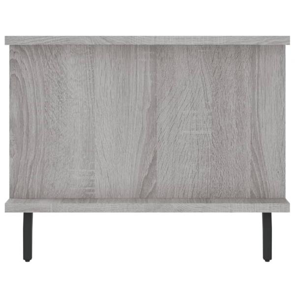 Couchtisch Grau Sonoma 90x50x40 cm Holzwerkstoff