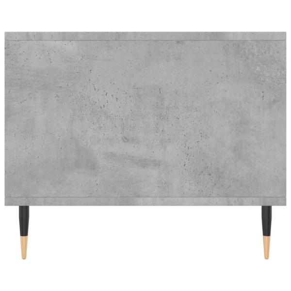 Couchtisch Betongrau 90x50x40 cm Holzwerkstoff